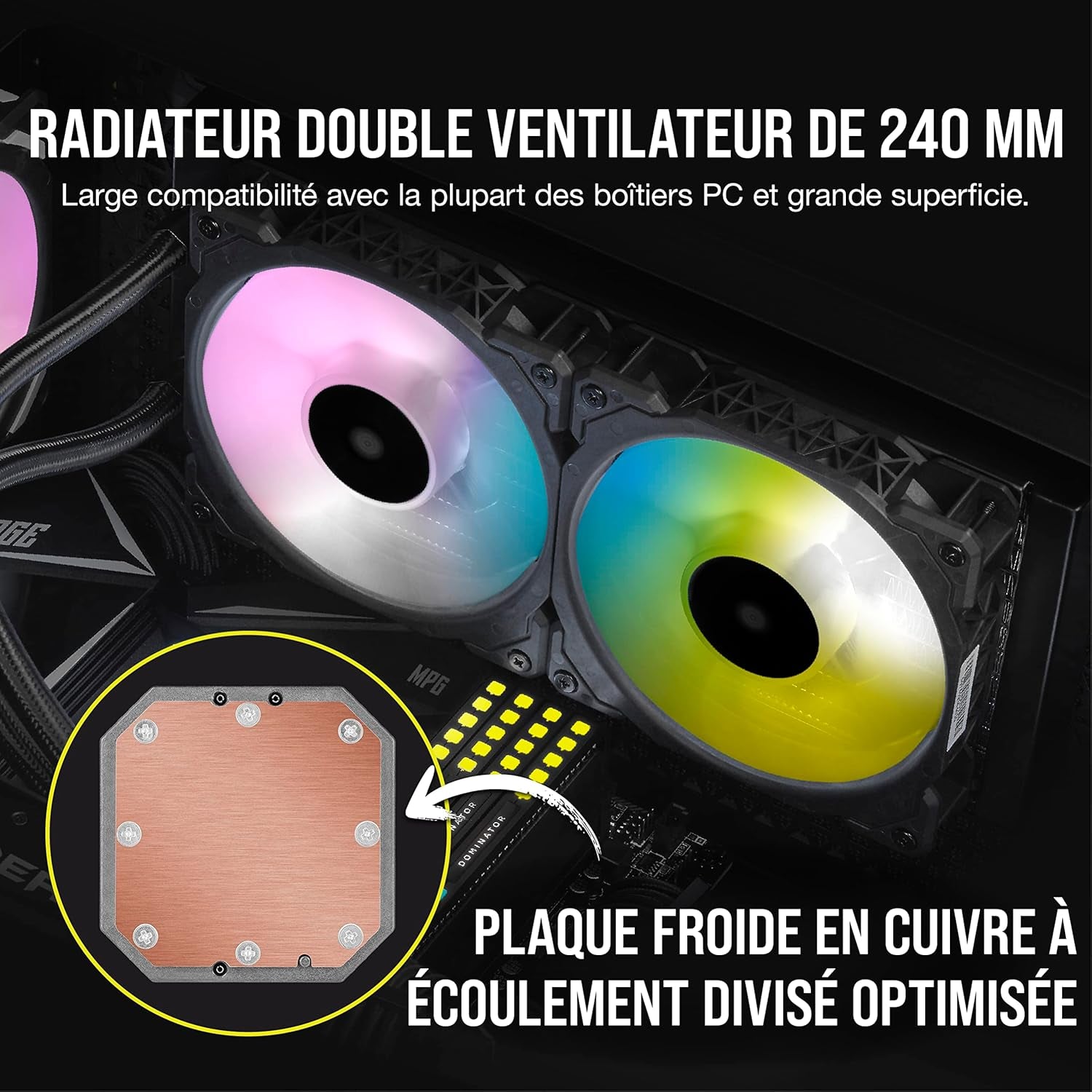 Icue H100I Elite Capellix Liquid CPU Cooler